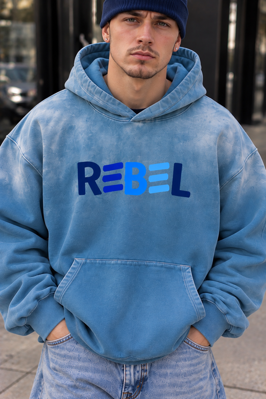Faded,blue,hoodie,hoodies,unisex,men,women,trendy,vintage,retro,streetwear,casual,rebel,rebels,sunfaded