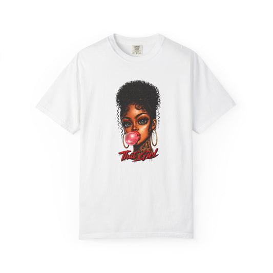 Y2K Bubblegum Babe Graphic Tee – Black Girl Magic Streetwear T-Shirt