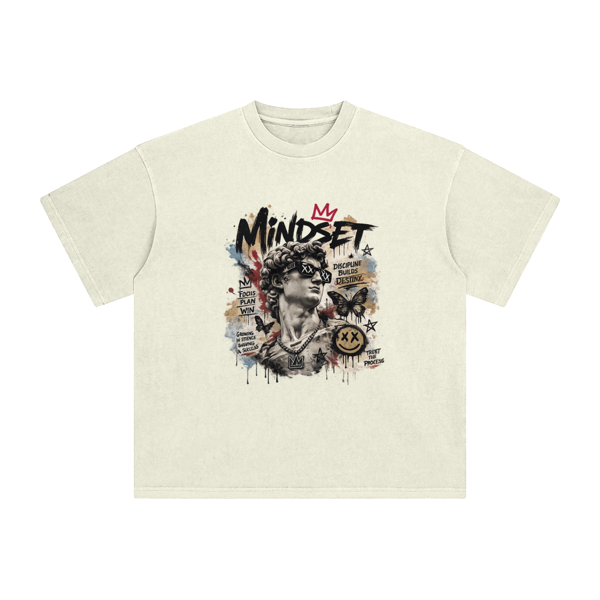 red,black,yellow,blue,tan,Tees,Tee,unisex,men,girls,women,boys,gray,mindset,butterfly,smile,apricot,graphic,graffitti