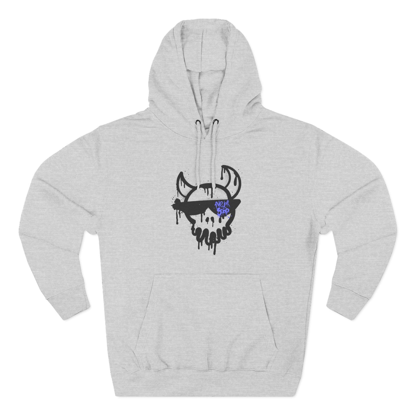 Neverstop Viking Motivational Hoodie - Nordic Warrior Graphic Pullover
