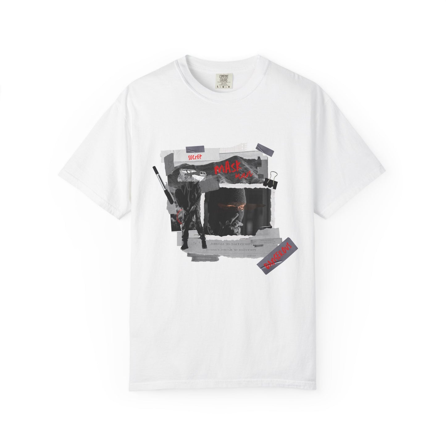 Y2K Grunge Aesthetic Collage T-Shirt – Dark Punk Streetwear Graphic Tee