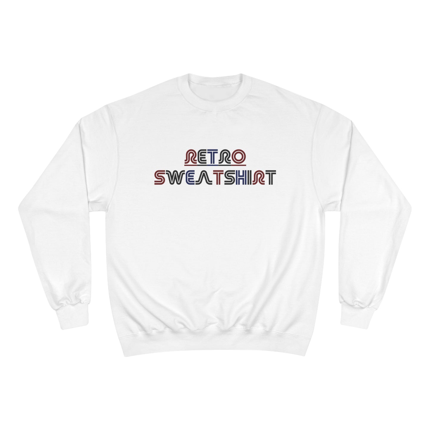 Retro Champion Graphic Sweatshirt – Vintage Unisex Athletic Heritage Crewneck