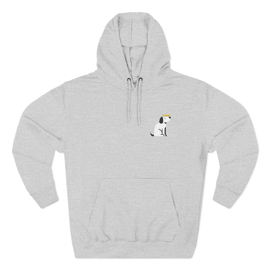 Clingy Dog Embroidered Hoodie