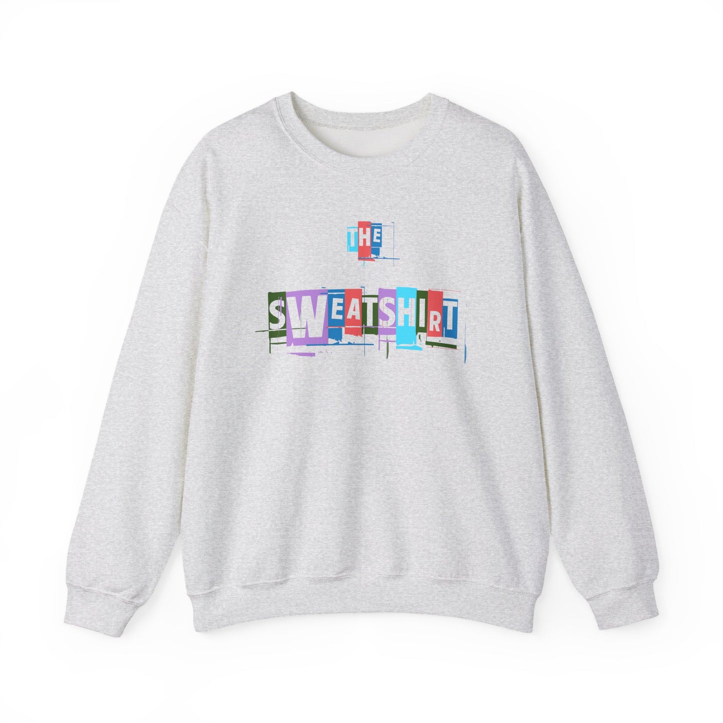 Colorful Scratch Out Sweatshirt