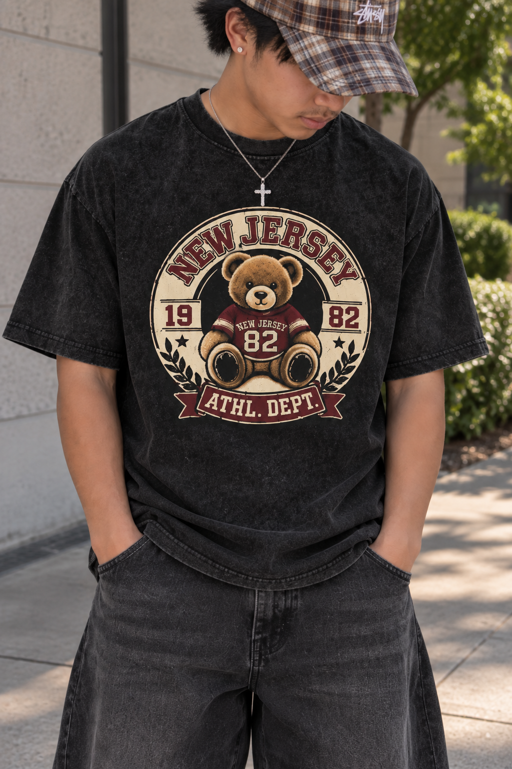 teddy,bear,vintage,jersey,Tees,Tee,burgundy,black,tan,1982,unisex,girls,boys,men,women,juniors,youth,oversized