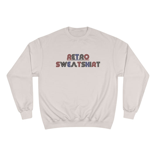 Retro Champion Graphic Sweatshirt – Vintage Unisex Athletic Heritage Crewneck