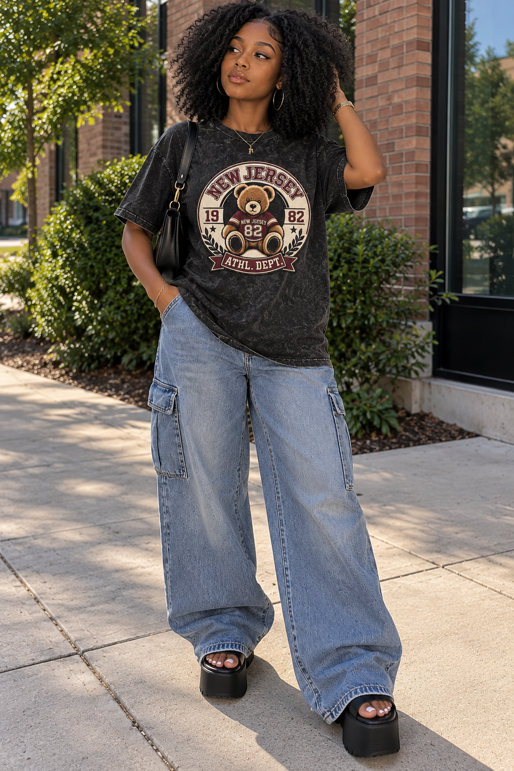 teddy,bear,vintage,jersey,Tees,Tee,burgundy,black,tan,1982,unisex,girls,boys,men,women,juniors,youth,oversized