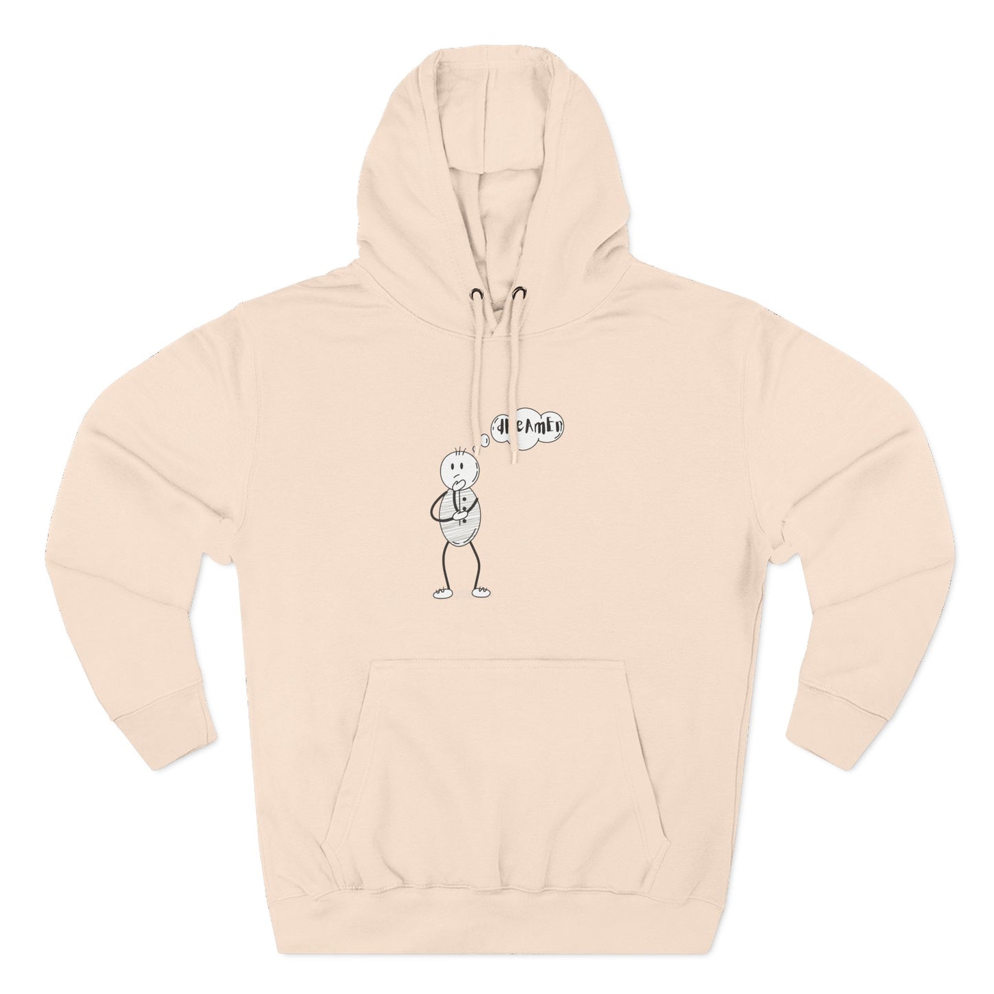 Dreamer Positive Manifestation Hoodie - Inspirational Quote Graphic Pullover