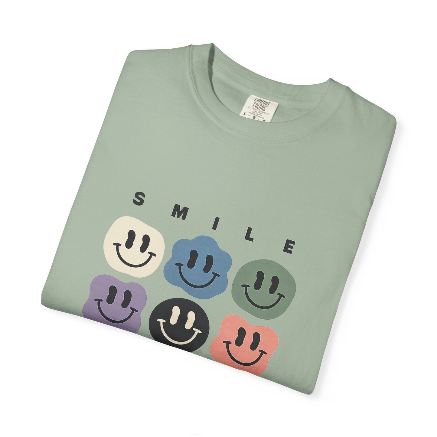 Shaky Smile Trippy Tee – Psychedelic Rave Acid Smiley T-Shirt