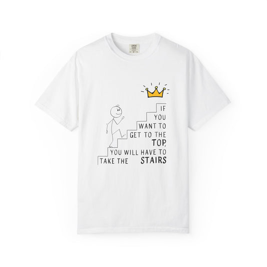 Focus On The Step Graphic Tee – Motivational Mental Health T-Shirt