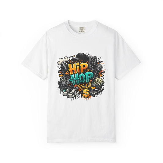 Vintage Urban Music Shirt - Y2K Graffiti Streetwear Tee