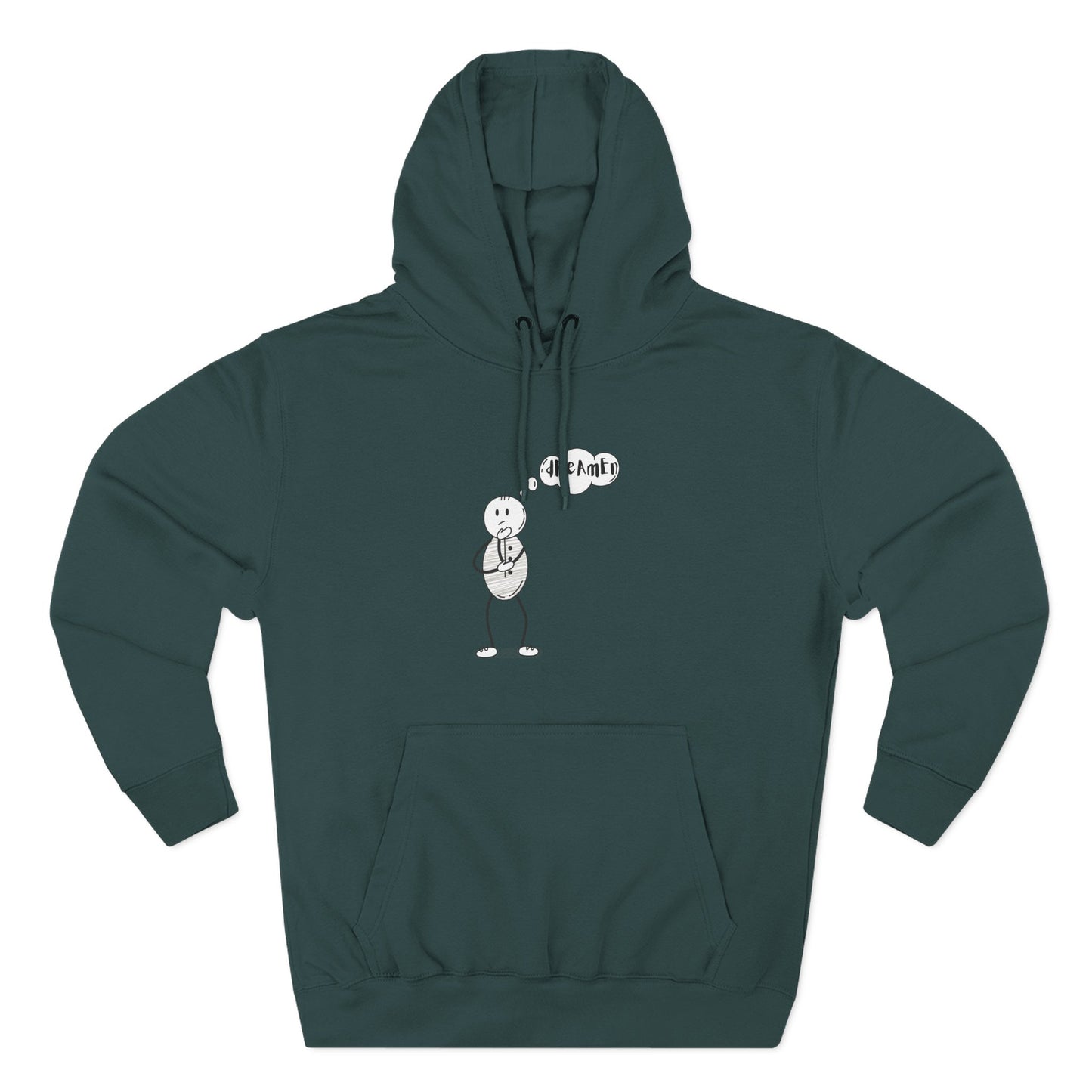 Dreamer Positive Manifestation Hoodie - Inspirational Quote Graphic Pullover