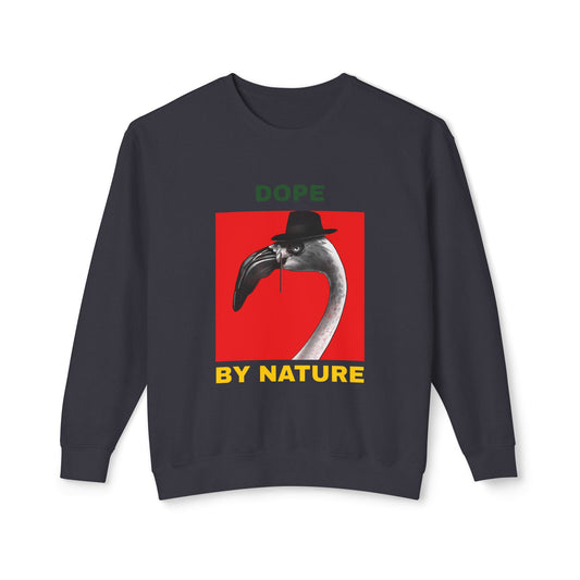 Dope By Nature Lifestyle Crewneck – Aesthetic Earthy Fleece Pullover