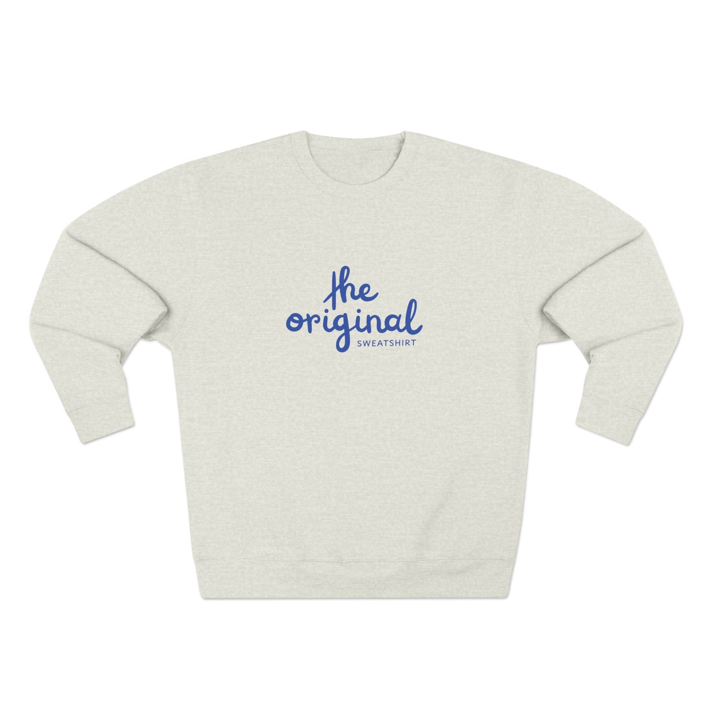 The Original Retro Script Too Sweatshirt - 90s Vintage Aesthetic Crewneck