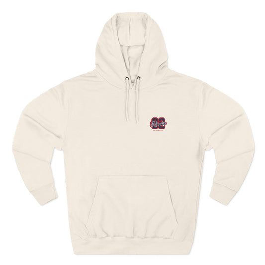 Vintage University Embroidered Hoodie – Premium Cozy Unisex Collegiate Varsity Pullover
