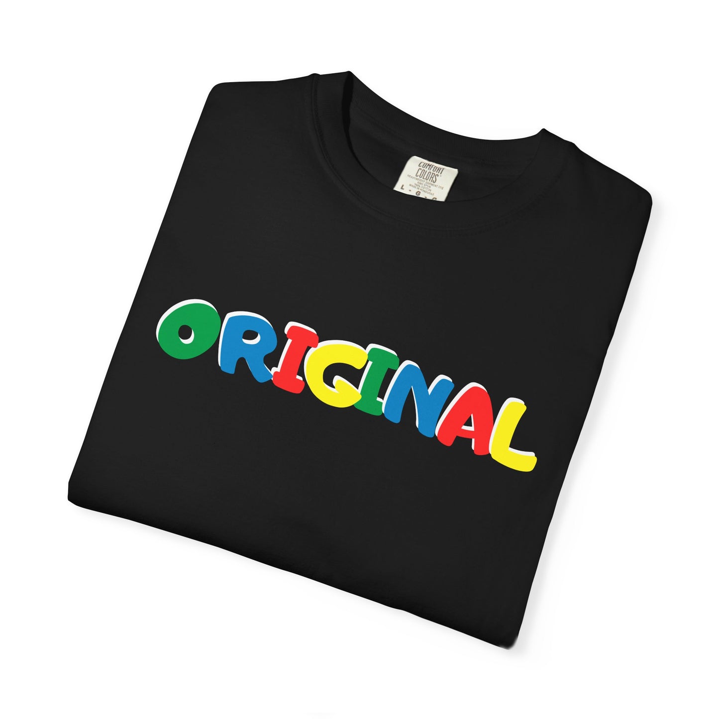 Multicolor Original Graphic Tee – Retro 90s Aesthetic Unisex Shirt