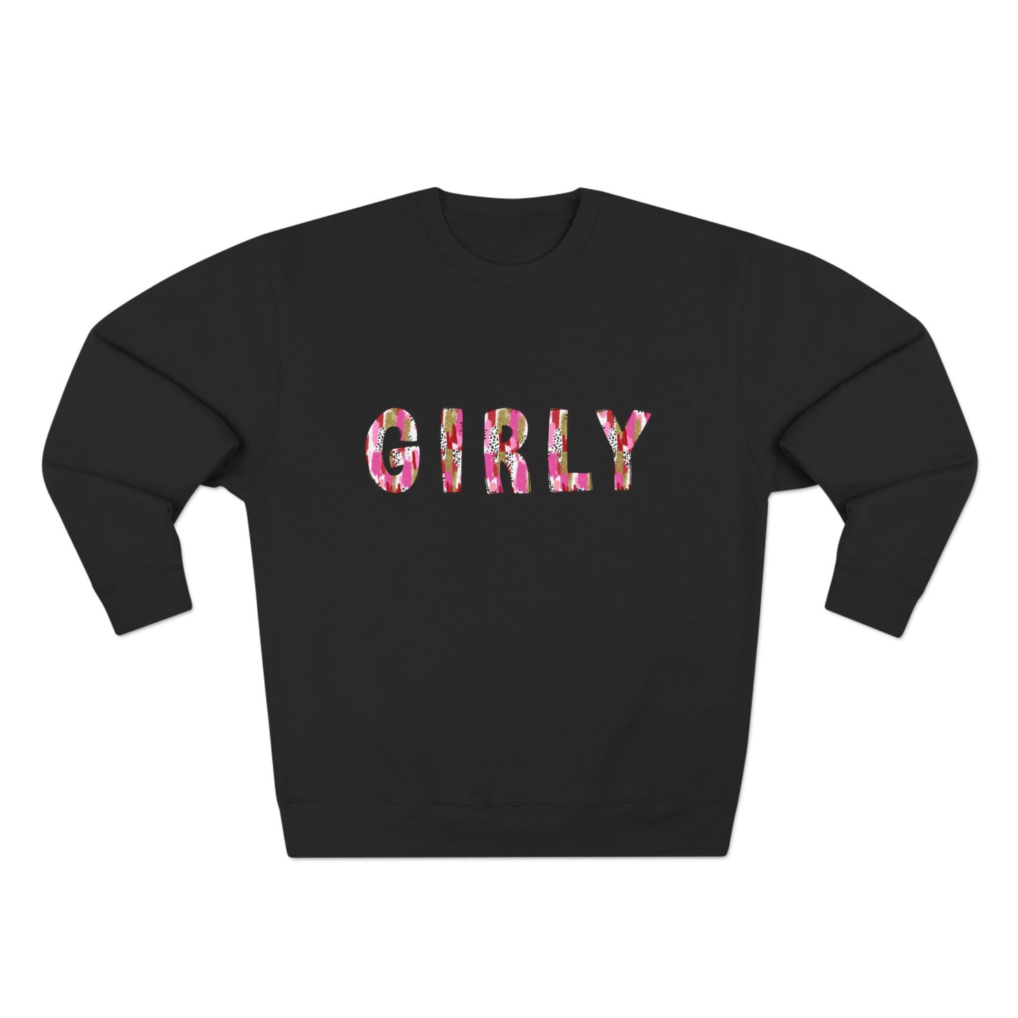 Cozy Girly Floral Graphic Crewneck – Aesthetic Soft-Girl Pastel Streetwear Sweatshirt