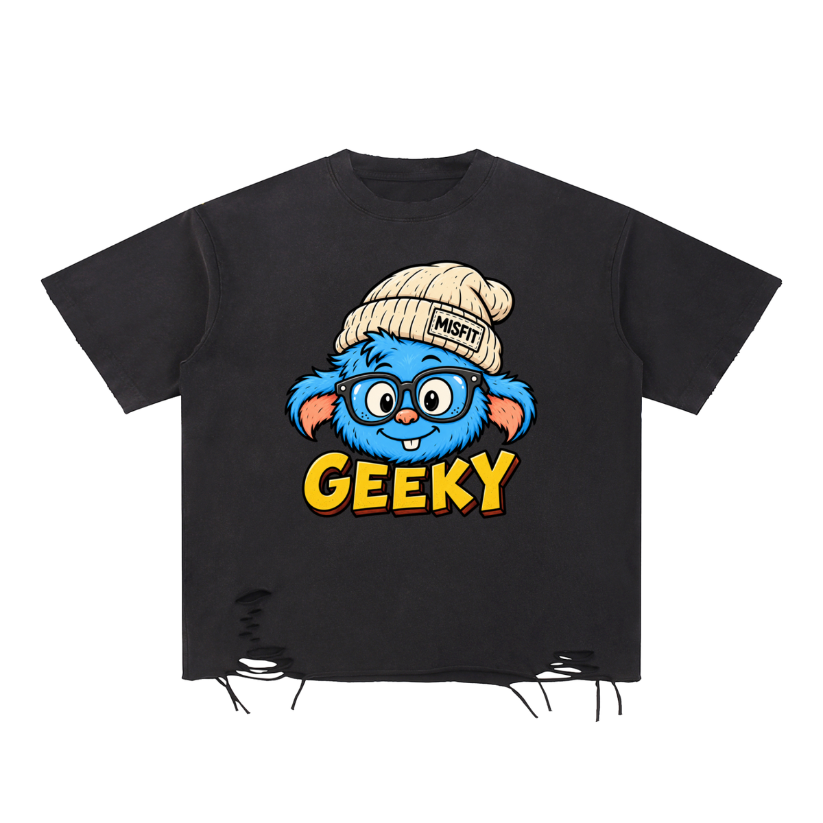 black,blue,Tees,Tee,tan,misfit,geeky,glasses,yellow,pink,character,graphic,unisex,distressed,white,boys,girls,men,women,youth,juniors