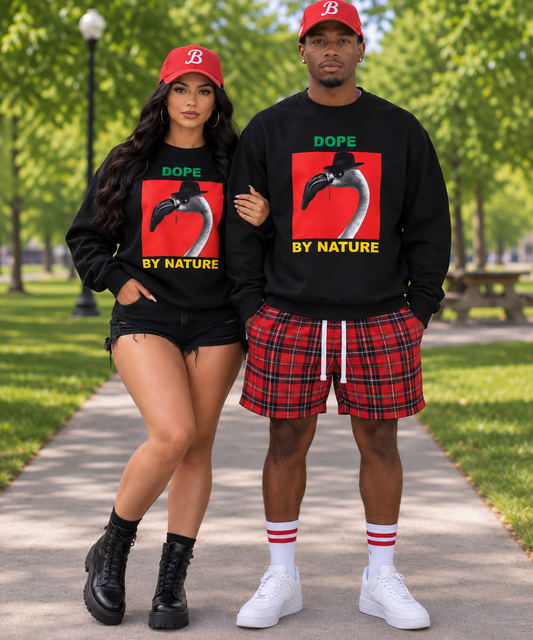 red,dope,flamingo,black,green,yellow,gift,his,hers,white,boys,girls,women,men,youth,juniors,motivational,Sweatshirt,sweatshirts,cozy,comfortable,unisex,nature,funny,humor,crewneck,gifts