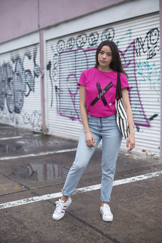 Pink X T-Shirt